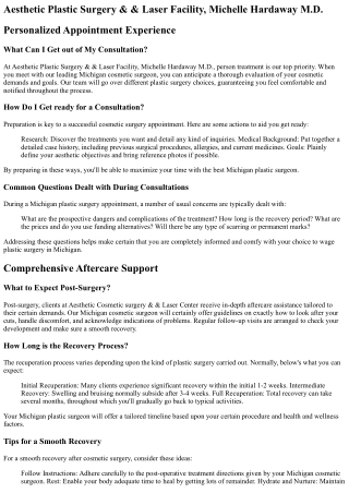 Michigan Plastic Surgery