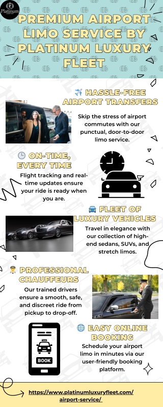 Premium Airport Limo Service by Platinum Luxury Fleet