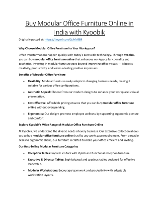 Buy_Modular_Office_Furniture_Online_in_India_with_Kyoobik