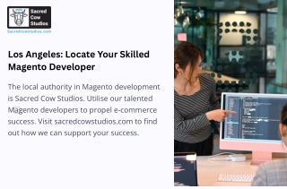 Hire a Skilled Magento Developer in Los Angeles Today