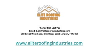 Elite Roofing Industries Ltd