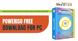 PowerISO Free Download for PC – Only at Full Version Forever