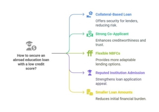 How to Get an Abroad Education Loan with Low Credit Scores