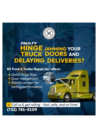 RS Truck & Trailer Repair INC