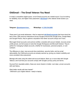 Top Benefits of Buy Old Gmail Accounts for Startups (1)