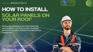 solar panels on your roof — step by step