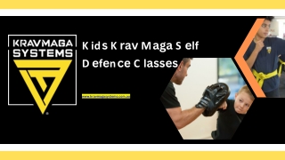 Kids Krav Maga Self Defence Classes - www.kravmagasystems.com.au