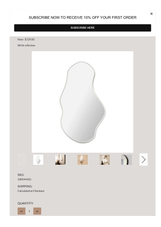 Ferm Living Pond Mirror