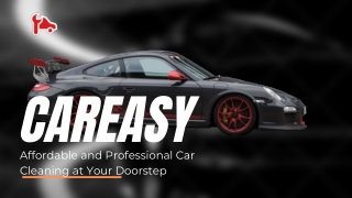 CarEasy Affordable and Professional Car Cleaning at Your Doorstep