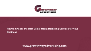 How to Choose the Best Social Media Marketing Services for Your Business