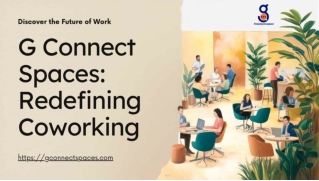G Connect Spaces - a simplified coworking space