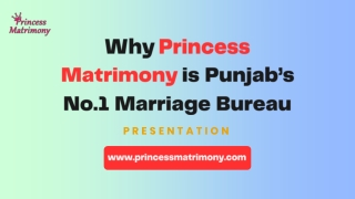 Why Princess Matrimony is Punjab’s No.1 Marriage Bureau
