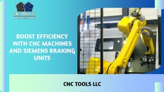 Enhance Efficiency with CNC Machines and Siemens Braking Units
