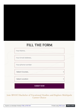 AMAI International | Build Your Career with B.Voc Programs