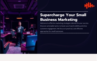 Supercharge Your Small Business Marketing with Wonder George | Proven Strategies