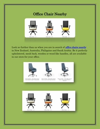 Office Chair Nearby,foh.com.hk