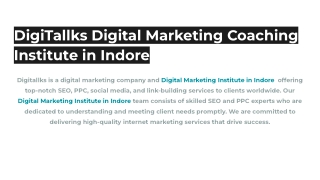 DigiTallks Digital Marketing Coaching Institute in Indore (4)
