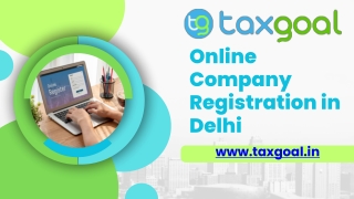 Online Company Registration in Delhi