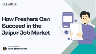 How Freshers Can Succeed in the Jaipur Job Market