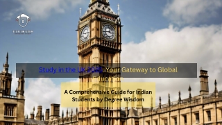 Study in the UK 2025 Your Gateway to Global Education