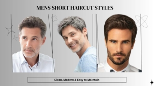 Mens Short Haircut Styles: Buzz Cut to Crop | Easy to Maintain Wigs