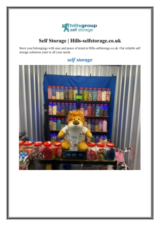 Self Storage Hills-selfstorage.co.uk