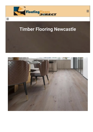Timber Flooring Newcastle