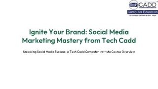 Best Social media marketing Course in Jalandhar