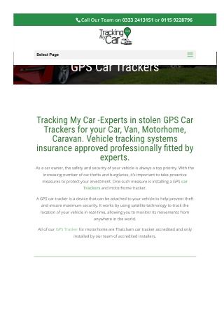 Car Tracking Devices
