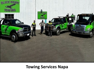 Towing Services Napa-Black Hawk Towing