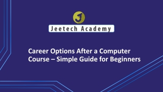 Career Options After a Computer Course in Rohini