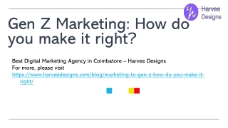 Gen Z Marketing  - How Do You Make It Right - Harvee Designs