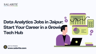 Data Analytics Jobs in Jaipur Start Your Career in a Growing Tech Hub