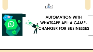 Automation With WhatsApp API: A Game-Changer For Businesses