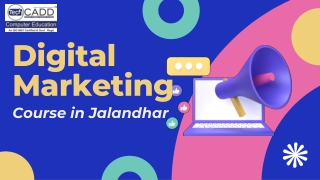 Best Digital Marketing Course in Jalandhar
