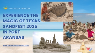 Experience the Magic of Texas SandFest 2025 in Port Aransas