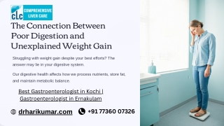 The Connection Between Poor Digestion and Unexplained Weight Gain