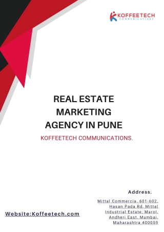 Real Estate Marketing Agency in Pune