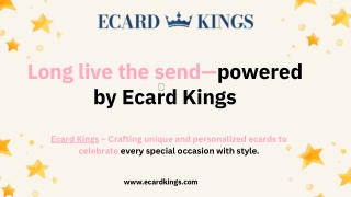 Ecard Kings: Rule Your Moments with Digital Magic