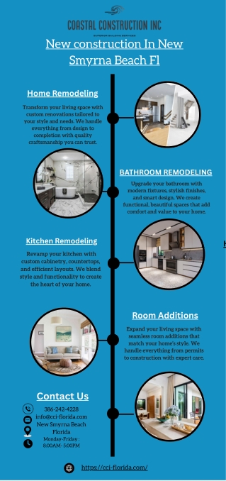 New Construction In New Smyrna Beach Fl