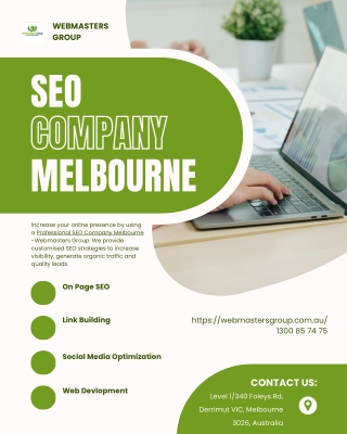 Professional SEO Company Melbourne