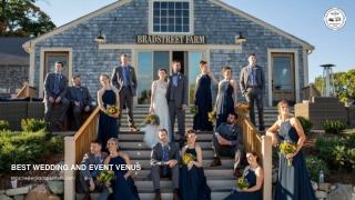 Rowley MA Wedding Venue I Rustic Elegance at Bradstreet Farm