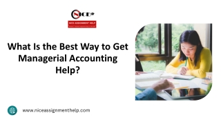 What Is the Best Way to Get Managerial Accounting Help (2)