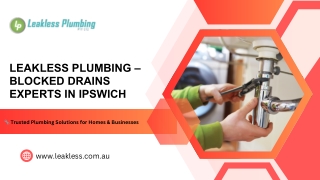 Blocked Drains Ipswich