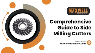 Complete Guide to Side Milling Cutters – Everything You Need to Know