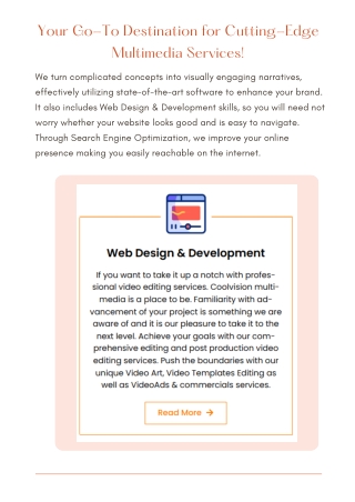 Boost Your Brand with Professional Multimedia Services in Dubai – Cool Vision Mu