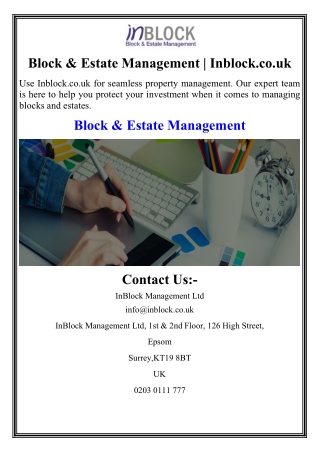 Block & Estate Management | Inblock.co.uk