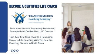 Become A Certified Life Coach