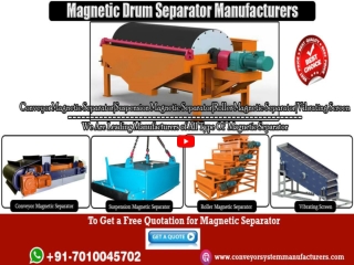 Magnetic Drum Separator Manufacturers