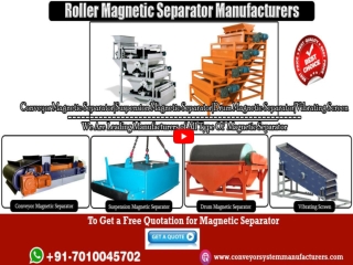 Roller Magnetic Separator Manufacturers